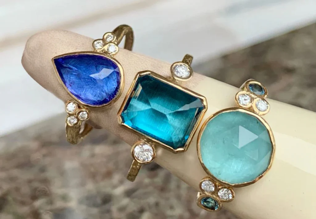 Discover Statement Rings Featuring Colored Gemstones And Handcrafted Metalwork